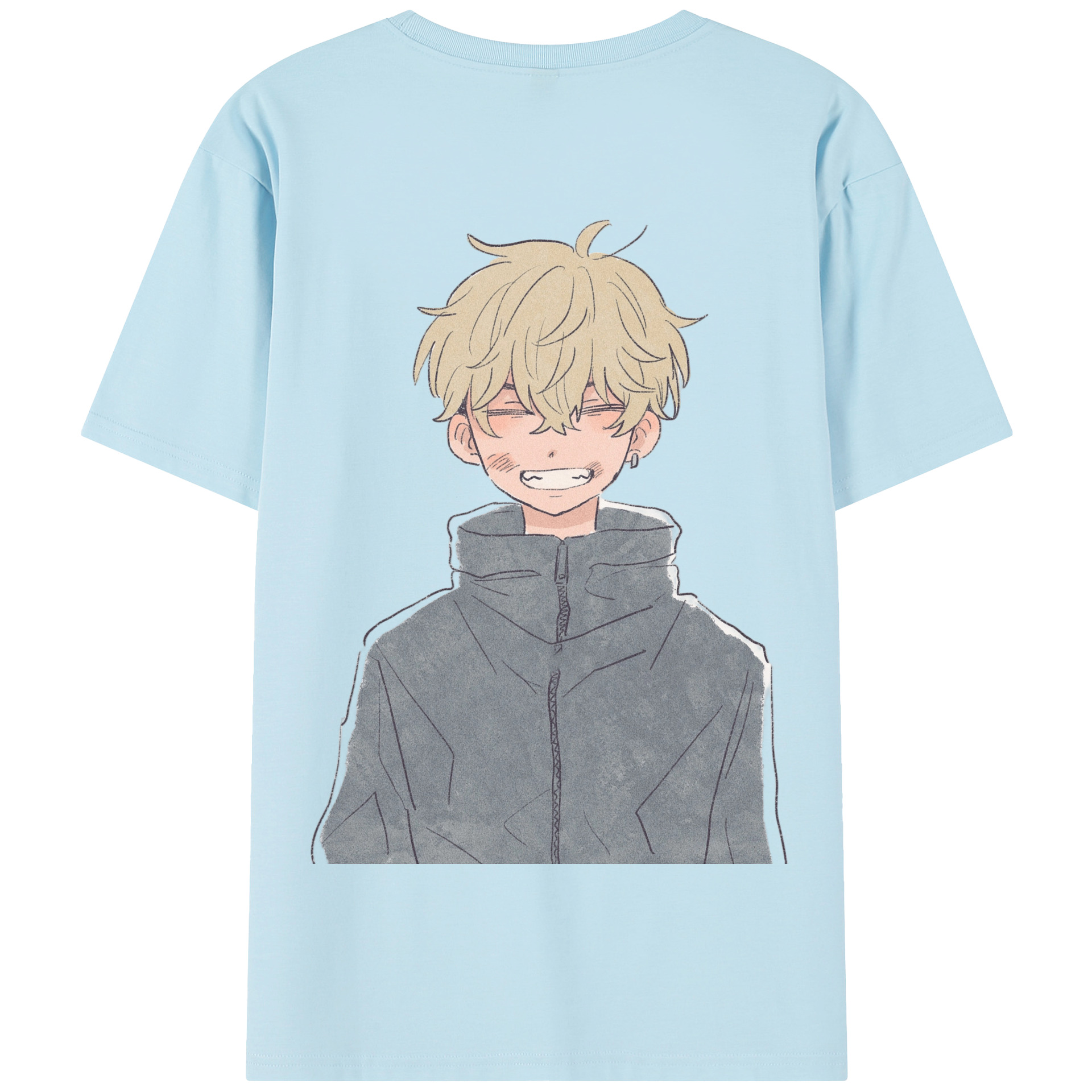 （画像用） 東京リベンジャーズ Tokyo Revengers 綿100％半袖Tシャツ（背面プリント）